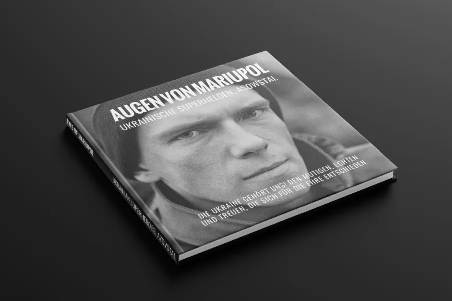 Die ukrainische Schriftstellerin Anastasia Dmytruk stellt ihr Buch „Eyes of Mariupol“ vor